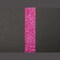 7/8in Metallic Glitter Ribbon Non Wired: Fuchsia Pink (25 Yards)